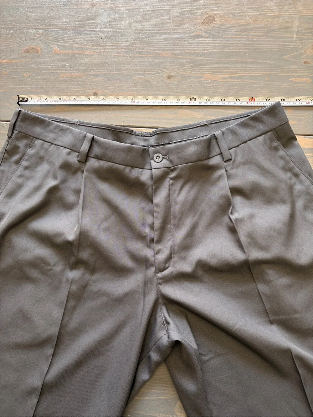 Nike Golf Gray Dri-FIT Performance Pants with Embroidered Swoosh